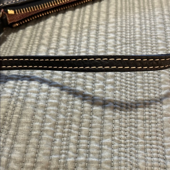 Dooney & Bourke Black Pebble Leather Wristlet - Picture 14 of 14